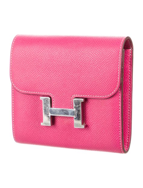 women hermes wallet|hermes constance wallet price.